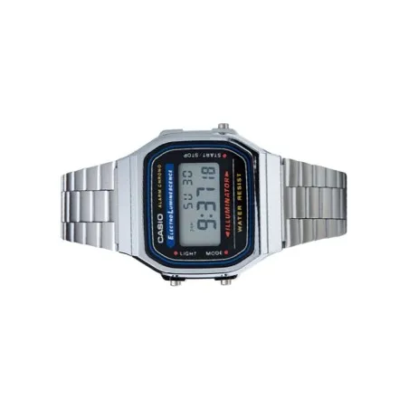 CASIO - Montre pour hommes et femmes A168WA-1WDF - Argent - Casio