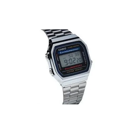 CASIO - Montre pour hommes et femmes A168WA-1WDF - Argent - Casio