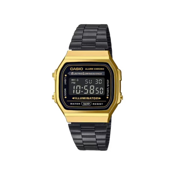 CASIO - Montre pour hommes et femmes A168WEGB-1BDF - Doré - Casio