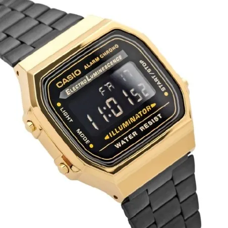 CASIO - Montre pour hommes et femmes A168WEGB-1BDF - Doré - Casio