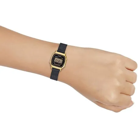 CASIO - Montre pour femmes LA670WEMB-1DF - Noir - Casio