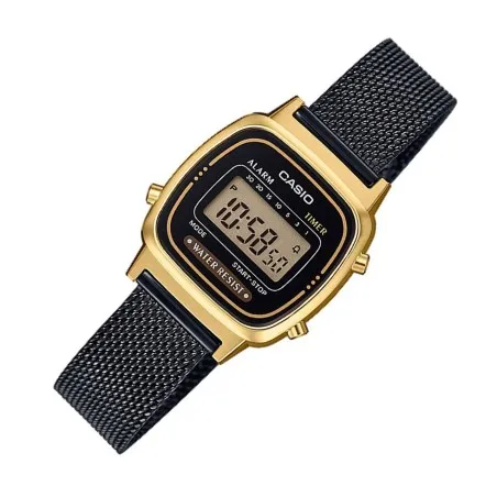 CASIO - Montre pour femmes LA670WEMB-1DF - Noir - Casio