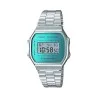 CASIO - Montre pour hommes et femmes A168WEM-2DF - Argent - Casio