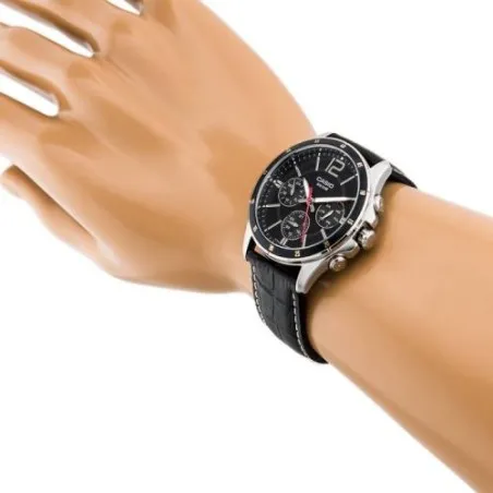 CASIO - Montre pour hommes MTP-1374L-1AVDF - Noir - Casio