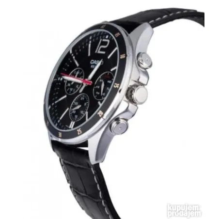 CASIO - Montre pour hommes MTP-1374L-1AVDF - Noir - Casio