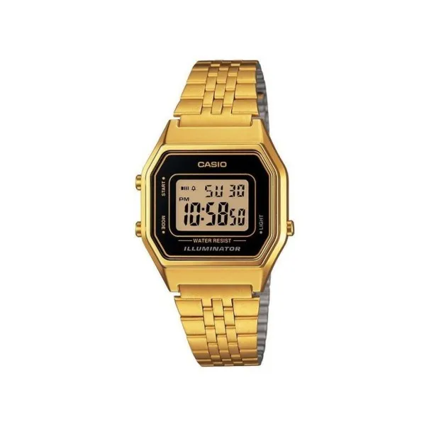 CASIO - Montre pour hommes LA680WGA-1DF - Doré - Casio