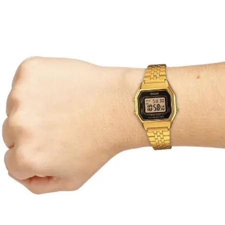 CASIO - Montre pour hommes LA680WGA-1DF - Doré - Casio