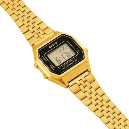 CASIO - Montre pour hommes LA680WGA-1DF - Doré - Casio