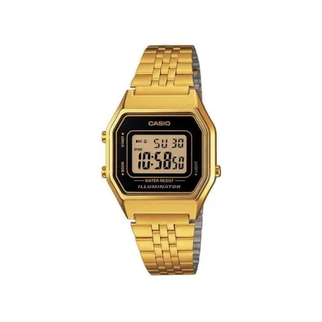 CASIO - Montre pour hommes LA680WGA-1DF - Doré - Casio
