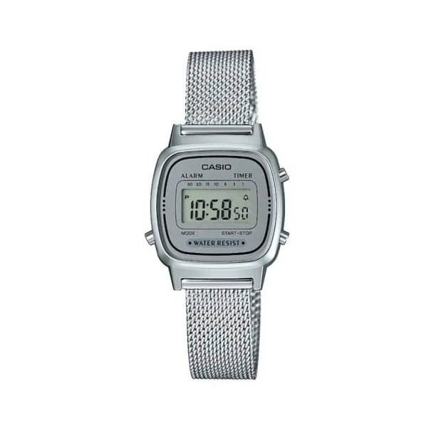 CASIO - Montre pour femmes LA670WEM-7DF - Argent - Casio
