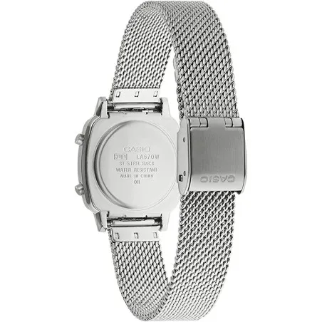 CASIO - Montre pour femmes LA670WEM-7DF - Argent - Casio