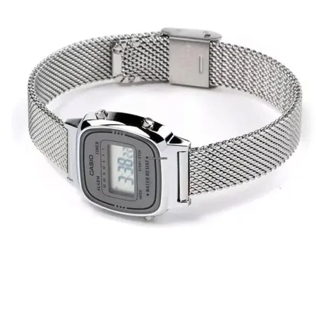 CASIO - Montre pour femmes LA670WEM-7DF - Argent - Casio