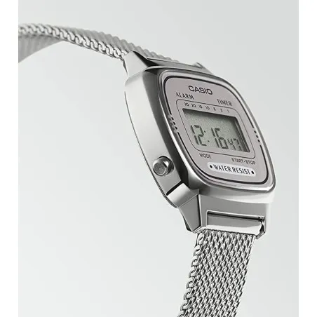 CASIO - Montre pour femmes LA670WEM-7DF - Argent - Casio