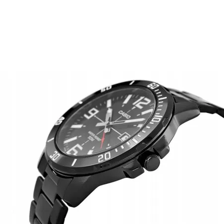 CASIO - Montre pour hommes MTP-VD01B-1BVUDF - Noir - Casio