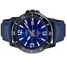 CASIO - Montre pour hommes MTP-VD01BL-2BVUDF - Bleu - Casio