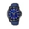 CASIO - Montre pour hommes MTP-VD01BL-2BVUDF - Bleu - Casio