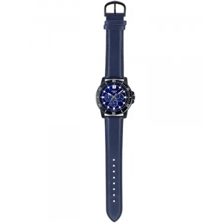 CASIO - Montre pour hommes MTP-VD300BL-2EUDF - Bleu - Casio