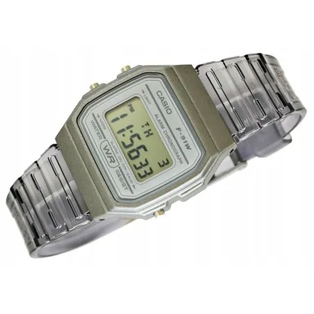 CASIO - Montre Sport Mixte F-91WS-8DF - Gris - Casio