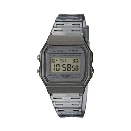 CASIO - Montre Sport Mixte F-91WS-8DF - Gris - Casio