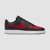 Nike Homme – Nike Chaussures Court Vision Lo – Rouge Noir - NIKE