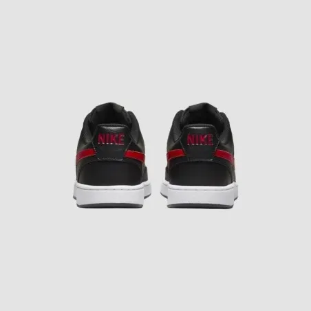 Nike Homme – Nike Chaussures Court Vision Lo – Rouge Noir - NIKE