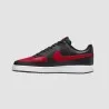 Nike Homme – Nike Chaussures Court Vision Lo – Rouge Noir - NIKE