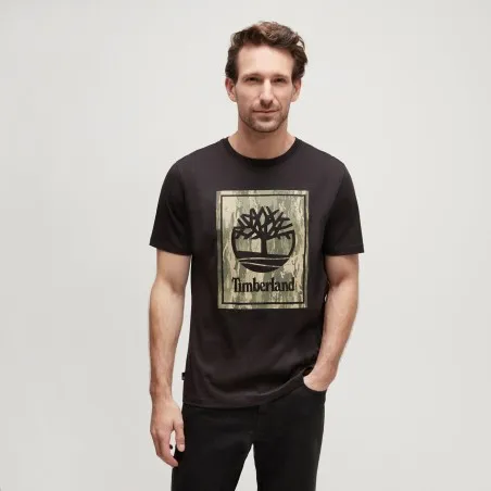 Men's Camo Print T-Shirt - TIMBERLAND