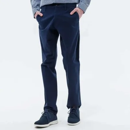 Timberland Homme -Pantalon chino Timberland en sergé extensible Sargent Lake – Bleu Marine - TIMBERLAND