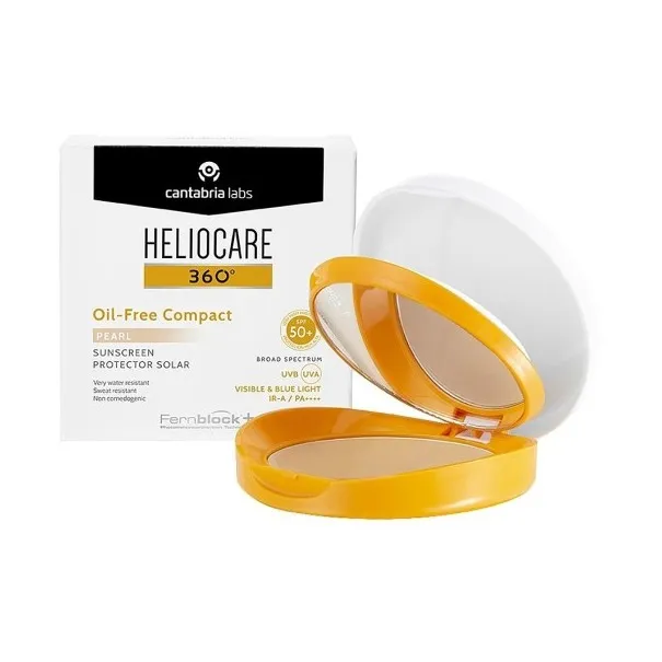 HELIOCARE 360 COMPACT OIL FREE PEARL SPF50+ 10G - HELIOCARE