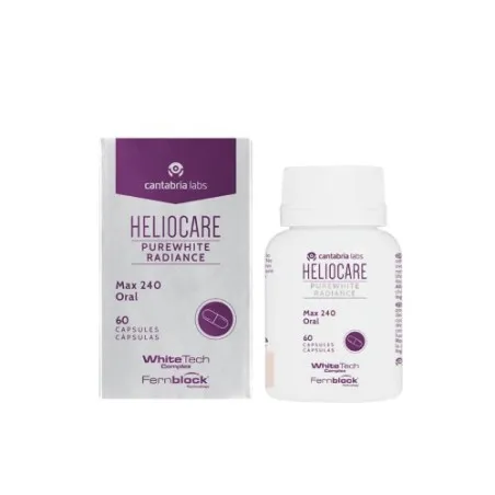 HELIOCARE PURE WHITE RADIANCE 240MG FERNBLOCK 60 CAPSULES - NOREVA