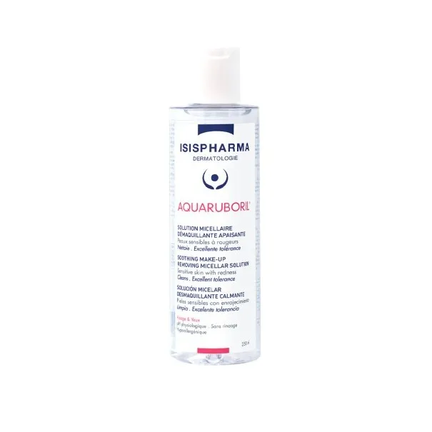 ISIPHARMA AQUARUBORIL SOLUTION MICELLAIRE DEMAQUILLANTE 250ML - ISISPHARMA