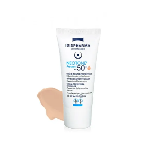 ISISPHARMA NEOTONE PREVENT CREME TEINTEE MEDIUM PROTECTRICE SPF50+ 30ML - ISISPHARMA