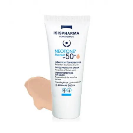 ISISPHARMA NEOTONE PREVENT CREME TEINTEE MEDIUM PROTECTRICE SPF50+ 30ML - ISISPHARMA