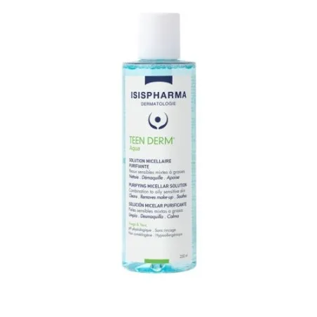 ISISPHARMA TEEN DERM AQUA SOLUTION MICELLAIRE 250ML - ISISPHARMA