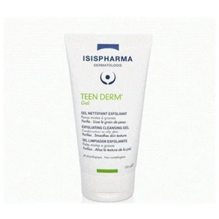ISISPHARMA TEEN DERM GEL NETTOYANT EXFOLIANT 150ML - ISISPHARMA