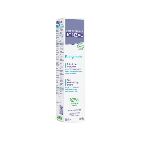 JONZAC REHYDRATE SOIN RICHE ONCTUEUX 50ML - JONZAC