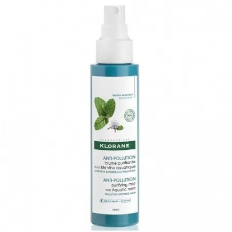 KLORANE ANTI POLLUTION BRUME PURIFIANTE A LA MENTHE AQUATIQUE 100ML - 