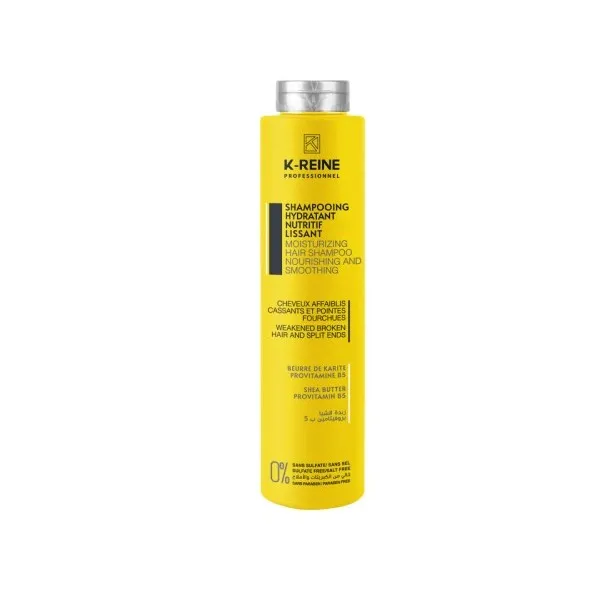 K-Reine Shampoing Hydratant Nutritif Lissant Sans Sulfate 500ml - K- REINE