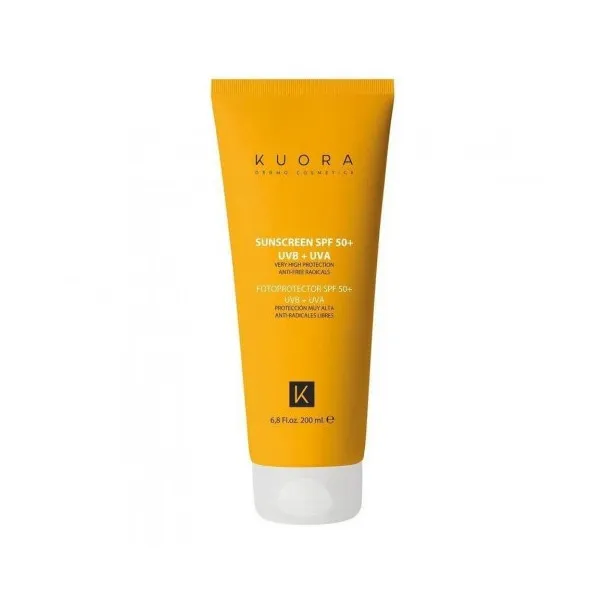 KUORA ECRAN SOLAIRE VISAGE ET CORPS SPF50+ 200ML - 
