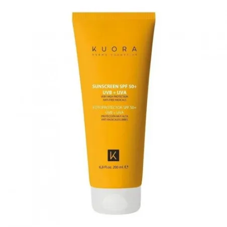 KUORA ECRAN SOLAIRE VISAGE ET CORPS SPF50+ 200ML - 