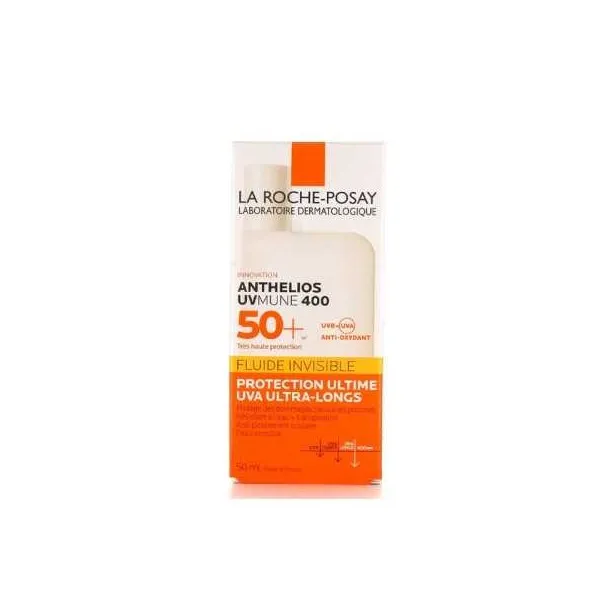 LA ROCHE POSAY ANTHELIOS UVMUNE 400 FLUID INVISIBLE SPF50 50ML - 