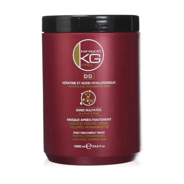 KERAGOLD Shampooing Après Kératine 1L & Masque 1L - KeraGold