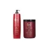 KERAGOLD Shampooing Après Kératine 1L & Masque 1L - KeraGold