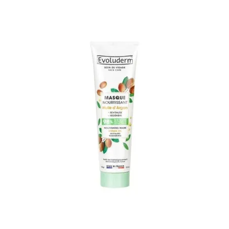 EVOLUDERM Masque Soin De Visage Nourrissant À L'Huile D'Argan 150 G - evoluderm