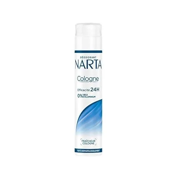 NARTA Déodorant Femme Fraicheur Cologne Efficacité 24h 200 Ml - Narta