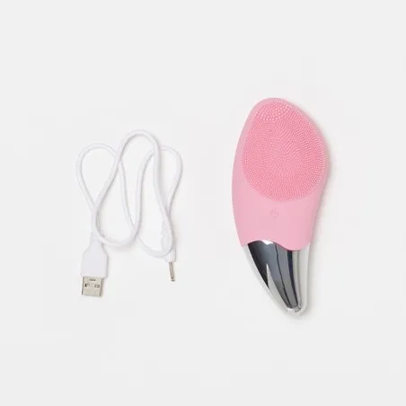 Sonic Brosse Nettoyante Électrique En Silicone Pour Le Visage Rose - SONIC