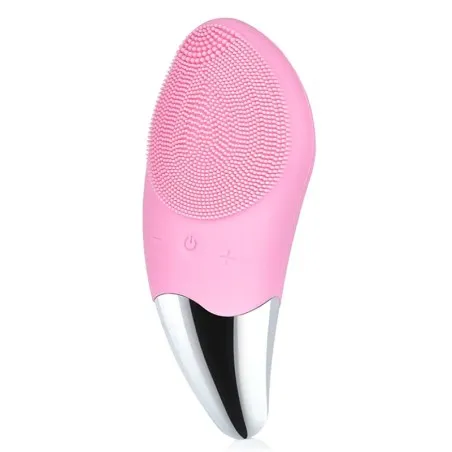 Sonic Brosse Nettoyante Électrique En Silicone Pour Le Visage Rose - SONIC