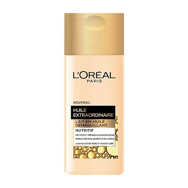 L'OREAL Lait En Huile Démaquillant Huile Extra Ordinaire 200 Ml - L'Oréal