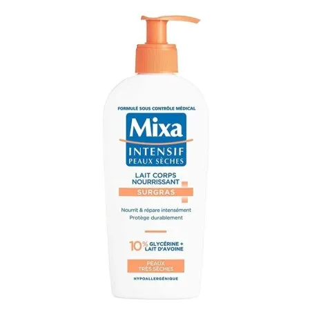 LAIT DE CORPS Mixa  NOURRISSANT SURGRAS PEAUX TRָS SָCHES 250 ML - MIXA