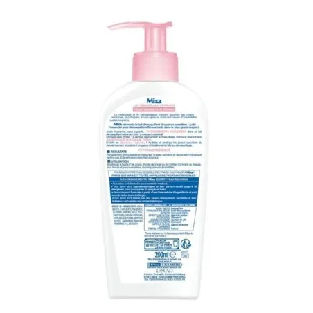 Lait Dיmaquillant Mixa  EXTRA PUR PEAU SENSIBLE ET SֹCHES 200ML - MIXA